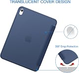 JETech Case for iPad 11th/10th Gen A16 Slim Smart Cover Translucent Back Deep view 4
