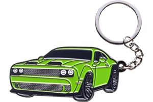 zuxiaoyaya for Challenger Keychain Accessories SRT,key chain for Dodge Challenger SRT SXT