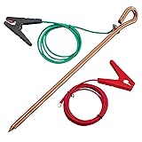 Portable Grounding Rod with 4ft 12AWG UL Listed