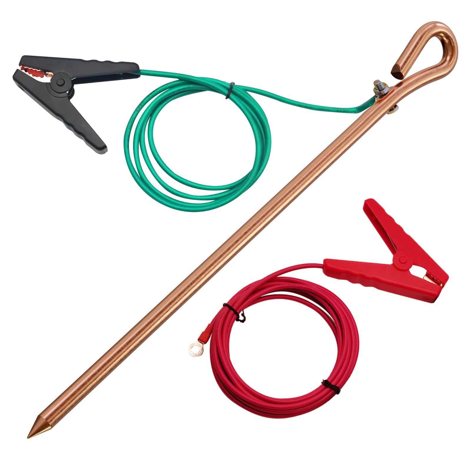 Portable Grounding Rod with 4ft 12AWG UL Listed