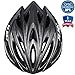 ILM Adult Men & Women Bike Bicycle Helmet, Lightweight Child Youth Mountain Road Cycling Helmets with Dial Fit Adjustment Model B2-21 (Carbon, L/XL)