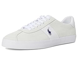 POLO RALPH LAUREN, Men, Court Vulc Leather-Suede