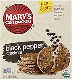 Mary's Gone Crackers | Crackers-Black Peppr [Gluten Free and Organic] 6.5oz[1PK]