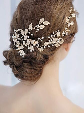 Deniferymakeup 11 4 Bridal Hair Vine Bridal Leaves Headpiece