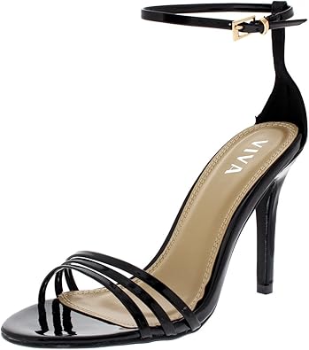 barely there high heel sandals