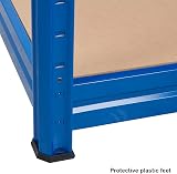 BiGDUG Heavy Duty Garage Shelving Unit 4 Tier 600kg per Shelf 2400kg Bay view 8