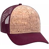 Ashen Fane Cork 6 Panel Low Profile Mesh Back Trucker Hat