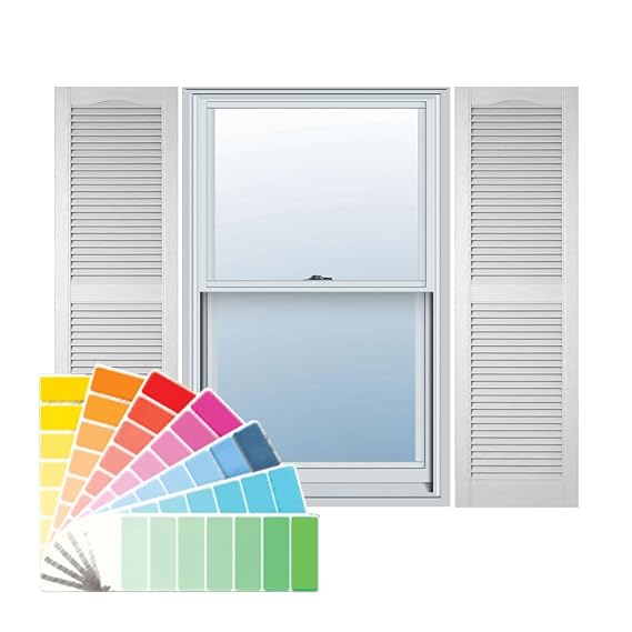 12"W x 43"H Builders Edge Shutters (Per Pair), 030