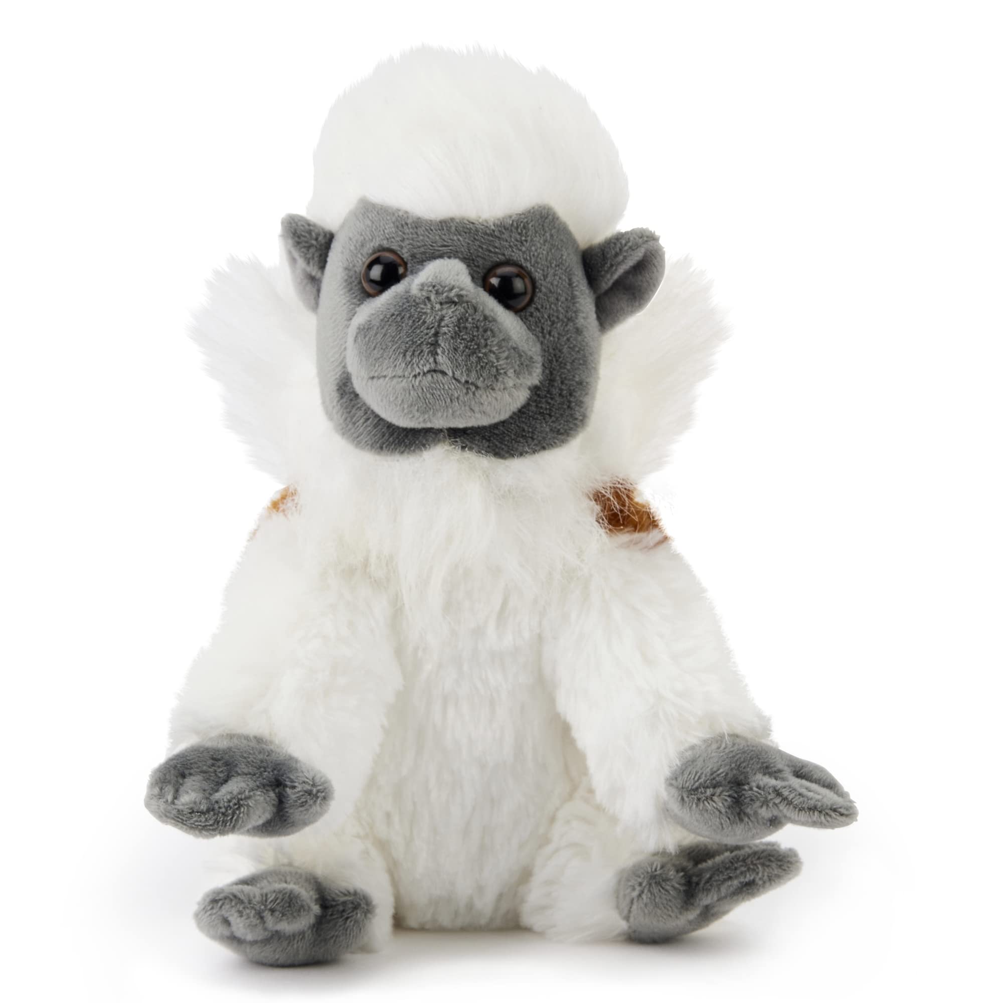 Zappi Co Plush Children's Stuffed Soft Cuddly Plush Toy-Part of Safari Animals Collection, Perfect for Kids (35cm Length) (Cotton Top Tamarin) — image 1