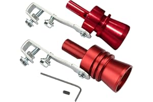Turbo Whistles for Your Exhaust | Aluminum Alloy Car Exhaust | Tailpipe Blow Off Valve Accessories, Turbo Sound Muffler for T