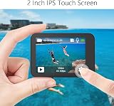 AKASO V50 X 4K Action Camera 64GB Card EIS Touch Screen Waterproof Case Remote view 2