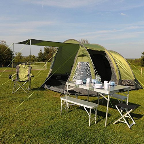 EUROHIKE Rydal 500 5 Man Tent, Green, One Size Pricepulse