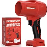 Cordless Leaf Blower Compatible with Milwaukee 18V Battery (Tool Only) | 430 CFM &amp; 125 MPH Airflow, Lightweight Handheld Blower, Ideal for Patio Debris, Leaves and Snow Clearing