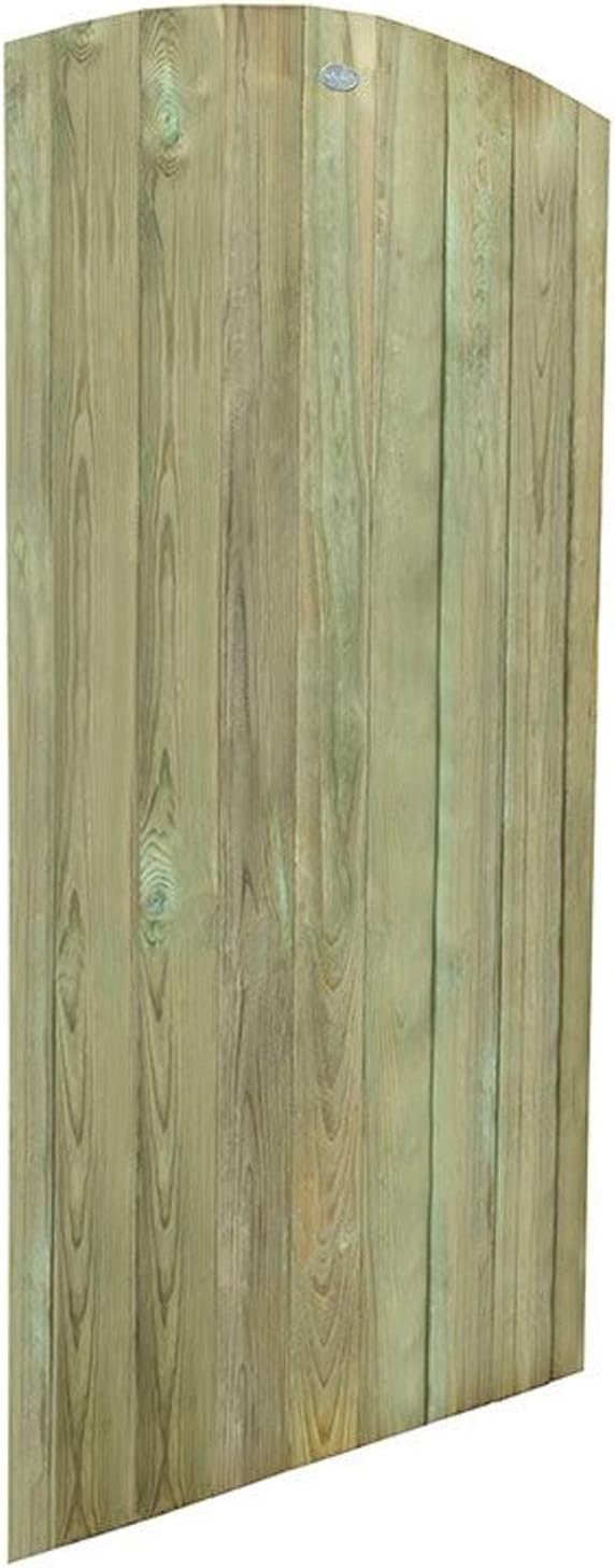 Forest Garden6ft Heavy Duty Dome Top Tongue & Groove Gate (1.80m high)