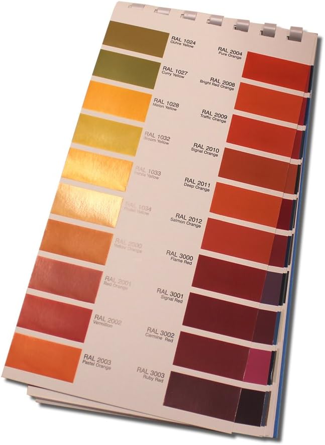 RAL and BS Colour Chart Amazon.co.uk DIY & Tools