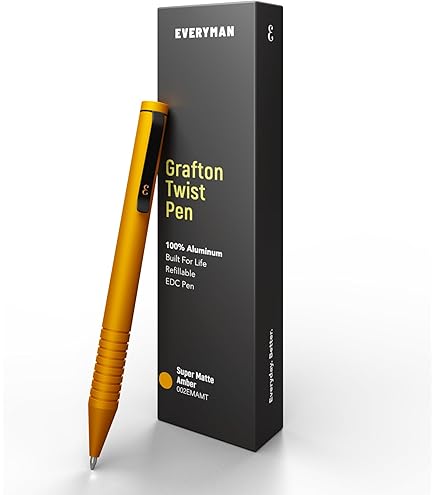 Pens That Take Pilot G2 Refills Everyman Black Super Matte Grafton