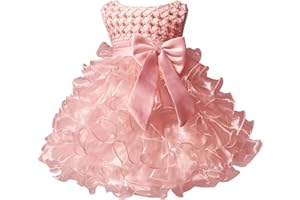 Jup'Elle Baby Girl Dresses Ruffle Lace Pageant Party Wedding Flower Girl Dress