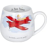 K&ouml;nitz Cup - Kuschelbecher - Der Kleine Prinz mit Flugzeug
