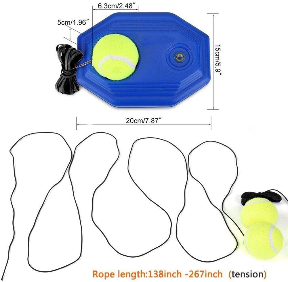 CIMERAC Tennis Trainer Tennis Equipment Tennis Ball Trainer Practice Training Tool Sport Exercise (Tennis Trainer 1.0) : Sports & Outdoors