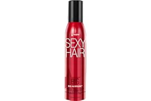 SexyHair Big Altitude Bodifying Blow Dry Mousse, 6.8 Oz | Volume with Hold | Up to 72 Hours Humidity Resistance | Thermal Protection