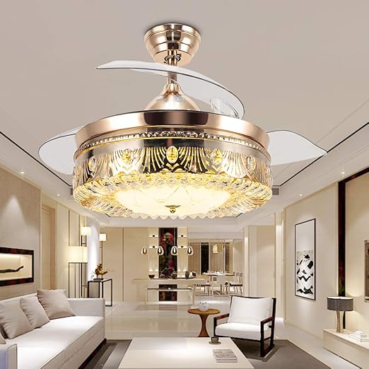 Tiptonlight Ceiling Fans With Lights 42 Inch Led Ceiling Fan