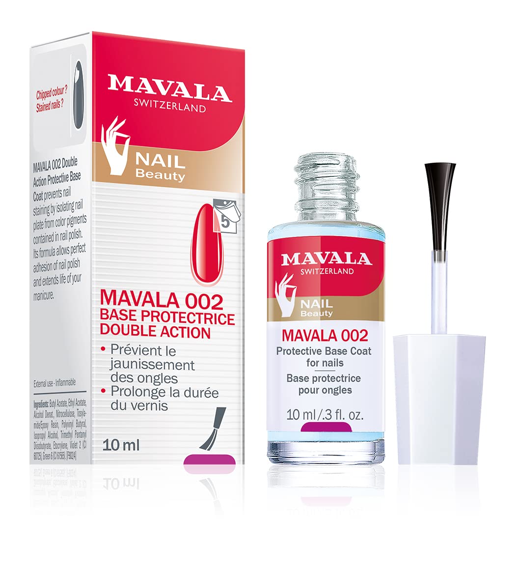 Mavala Protective Base Coat Nail Polish Number 002, 10 ml