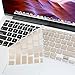 GMYLE Champagne Gold Keyboard Cover for Macbook Air Pro 13 15 15 Pro Retina 17 US model - Keyboard Skin Protector