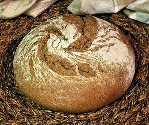 BreadVillage German Whole Grain Rye Bread,1 Loaf