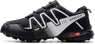 Wanderschuhe Herren Trekkingschuhe rutschfeste Outdoorschuhe Atmungsaktiv Walkingschuhe Speedcross 3 Traillaufschuhe Sneaker