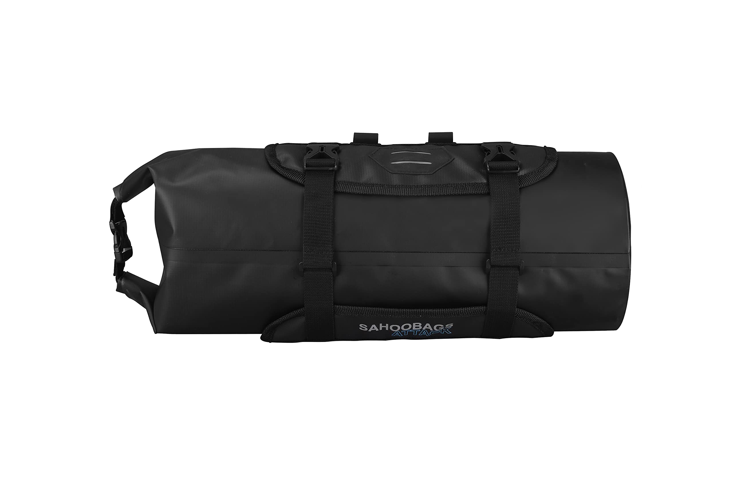 Roswheel 100% Waterproof Bike Handlebar Bag 7L Cycling Bicycle Mountain Road MTB Bike Front Top Frame Pouch With Rollable Opening Made of Polyester With Bicycle Front Light Interface