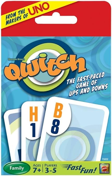 Amazon Com Qwitch The Fast Paced Game Of Ups And Downs By Makers