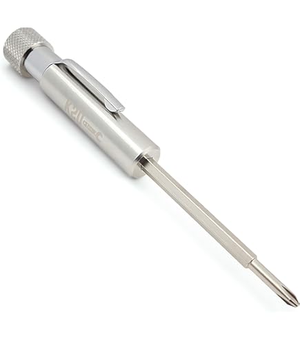 Aexit Schlitzschraubendreher – 200 Mm Schaft, 6 Mm Magnetspitze, Chrom-Vanadium, Schwarz-gelber Griff