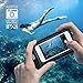 YOSH Waterproof Phone Case Universal Waterproof Phone Pouch IPX8 Dry Bag Compatible for iPhone 12 11 SE X 8 7 6 Galaxy S21 Pixel up to 6.8