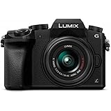 Panasonic LUMIX G7 4K Digital Camera, with LUMIX G VARIO 14-42mm Mega O.I.S. Lens, 16 Megapixel Mirrorless Camera, 3-Inch LCD