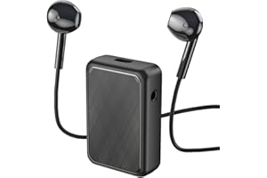 AMPLICLEAR Hearing Aids for Seniors Severe Hearing Loss, 16-Channel Hearing Aids for Seniors Rechargeable with Noise Cancelling, 5 Volume Hearing Amplifier for Seniors Adults Hearing Assist Device