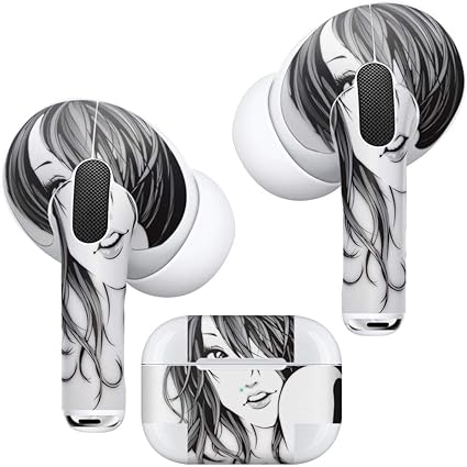Amazon Igsticker Airpods Pro 専用 デザインスキンシール Airpodspro エアポッド プロ Apple アップル イヤホン カバー デコレーション アクセサリー デコシール 人物 イラスト スマコレ 家電 カメラ