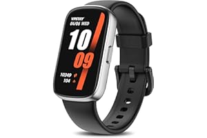 VPSTAY Fitness Tracker Watch with 24/7 Heart Rate Blood Oxygen Sleep Monitor, IP68 Waterproof Smart Watch, Step Calorie Counter Pedometer Health Activity Trackers and SmartWatches for Men Women