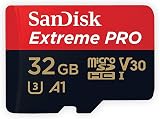 SanDisk Extreme Pro 32GB microSDHC with SD Adapter U3 V30 A1 100MB/s view 3