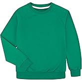 BIG ELEPHANT Boys Crewneck Sweatshirt – Cotton Long Sleeve Pullover for Kids, Toddler to Teen, School and Everyday Wear