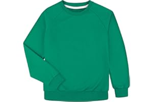 BIG ELEPHANT Boys Long Sleeve Shirt – Cotton Crew Neck T-Shirt for Kids, Toddler to Teen, Perfect for School or Everyday Wear