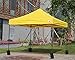 ABCCANOPY Replacement Canopy Top for Pop Up Canopy Tent (10x10, Yellow)