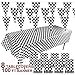 JALOUSIE Value Bundle Table Covers Party Decoration 8 Pack 54