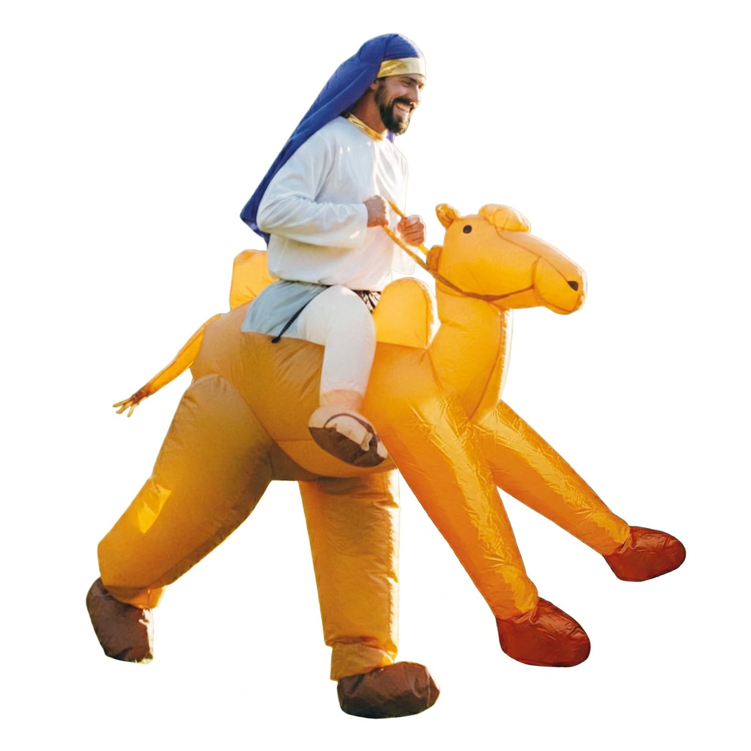Inflatable Camel Costume | Quirky Costume | Premium Quality | Adult Size 160 to 190cm | Polyester | Comfortable | Resistant | Inflation System Included | Created by OriginalCup®