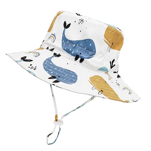 Toddler Boy Hat Baby Sun Hat UPF 50+ Toddler Beach Hat with Wide