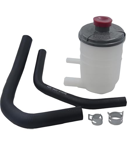 Power Steering Reservoir 19133714 For Cadillac SRX 2004-2009 & STS 2005-2011 – OEM Replacement, Fluid Container With Level Markings