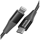 Anker USB C to Lightning Cable [6 ft Apple MFi Certified] Powerline+ II Nylon Braided Cable for iPhone 11 / 11 Pro / 11 Pro M