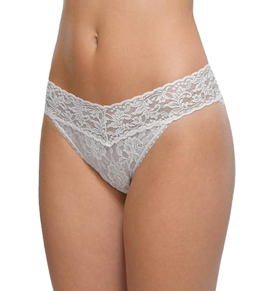 Hanky Panky White Signature Lace French Brief M V-Kini Swimwear