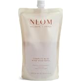 Neom Complete Bliss Hand Wash Refill, 600ml I Infused with soothing pomegranate, chamomile extracts and skin-softening aloe vera I 100% natural fragrances and 100% recyclable pouch