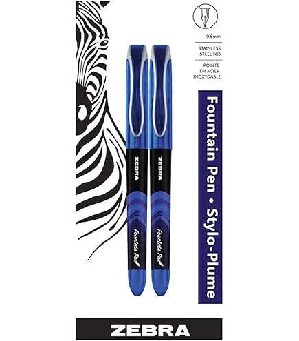 Explore Our Wide Range Of Zebra Fuente Disposable Fountain Pen Blue - View #11