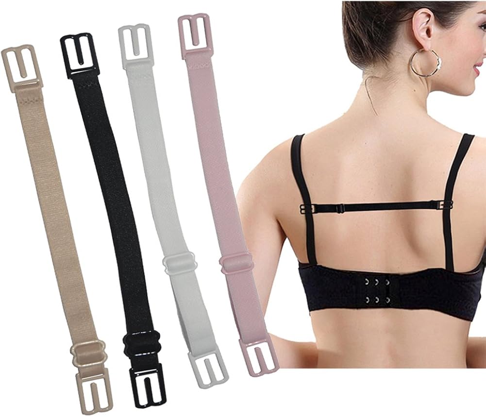Bllatta 4Pcs/3Pcs Women's Nonslip Elastic Bra Strap Holder at Amazon Women’s Clothing store